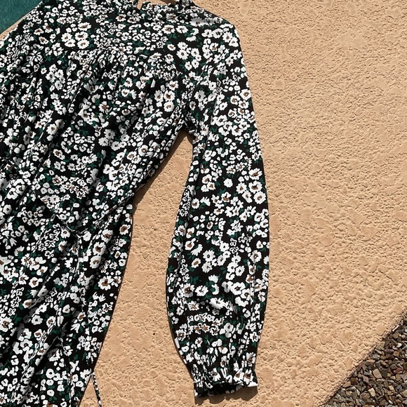 NWT Boden Easy Yoke Modal Midi Jersey Floral Dress Size 8 Petal Blossom Office - Picture 12 of 16